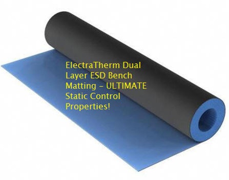 Heat Resistant Esd Mat For Bench Tops And Table Tops