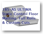 Static Dissipative ESD Floor Mat - up to 6 foot widths and 50 feet long