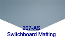 207-AS Smooth Top Non-Conductive Switchboard Matting - Precut Sizes