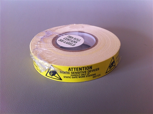 ESD warning tape
